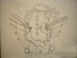 Back of cossack colour