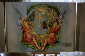 Back of cossack colour