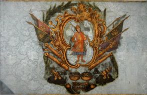 The national coat of arms ”Cossack with a musket”