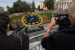 Цветочные часы