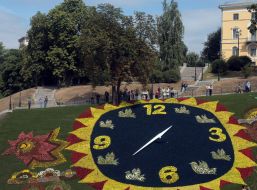 Цветочные часы