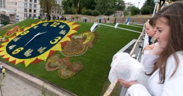 Цветочные часы