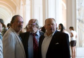 Богдан Ступка, Иван Драч и Николай Жулинский