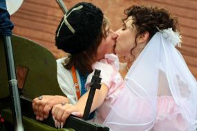 Alina Svarovski and Vitaliy Selik