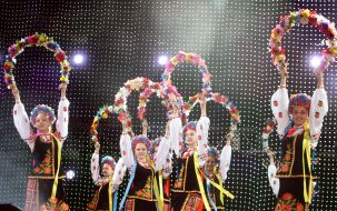 Участники фестиваля «Черноморские игры»