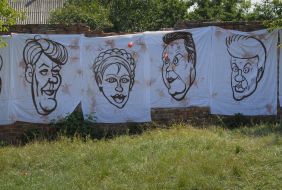 Ukrainian politicians’ caricatures