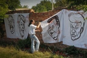 Ukrainian politicians’ caricatures