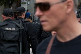 Employees of militia