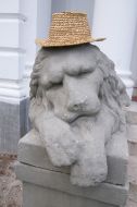Sculpture of lion