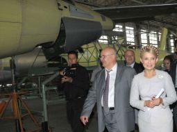 Yuliya Timoshenko and Anatoly Myalitsa