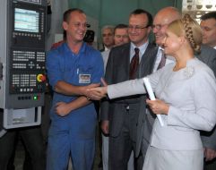 Yuliya Timoshenko and Anatoly Myalitsa