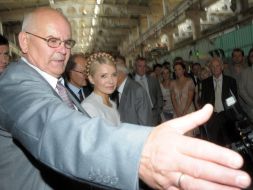 Yuliya Timoshenko and Anatoly Myalitsa