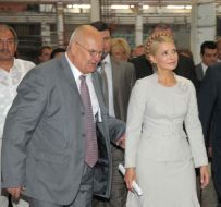 Yuliya Timoshenko and Anatoly Myalitsa