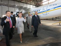 Юлия Тимошенко, Владимир Новицкий и Дмитрий Кива