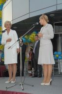 Yuliya Timoshenko and Lyudmila Denisova