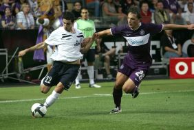 Genrikh Mkhitaryan and Julian Baumgartlinger