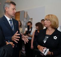 Ekaterina Yushchenko and valentin Nalivaychenko