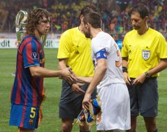 Карлес Пуйоль та Даріо Срна