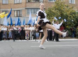 Участницы танцевального коллектива