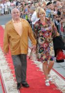 Vladimir Dolynskyy with his wife Natalia