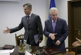Aleksandr Medvedko and Valentin Nalivaychenko
