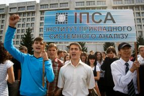 First-year students of National Polytechnical University “KPI”