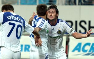 Artyom Milevskiy, Milosh Ninkovich and Andrey Yarmolenko