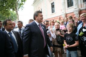 Viktor Yanukovich and Sergey Kivalov