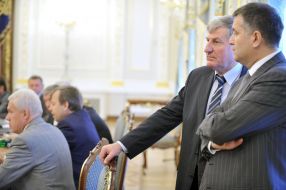 Nikolay Lavrik and Arsen Avakov