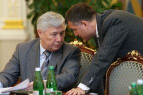 Yuriy Ekhanurov and Arsen Avakov
