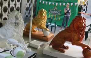 “Parade of lions” in Lvov