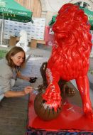 “Parade of lions” in Lvov