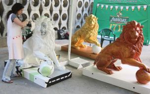 “Parade of lions” in Lvov