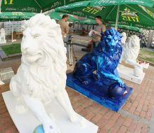 “Parade of lions” in Lvov