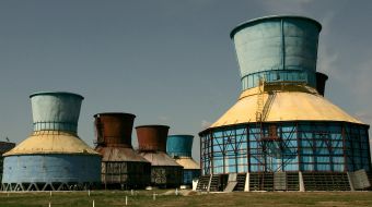 Repaired water-cooling towers