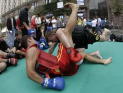 Olympic lesson participants