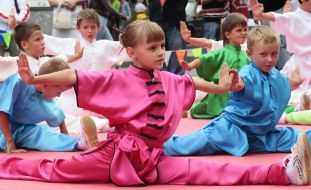 Olympic lesson participant