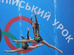 Olympic lesson participants