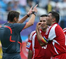 Oscar Soneje, Manel Jimenez and Andrey Sypaylo