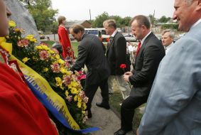 Mikhail Ratyshny, Ivan Zaets and Viktor Vakarash