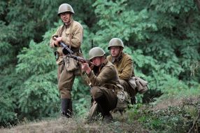 Бойцы Красной Армии