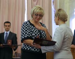 Yuliya Timoshenko and Alexsandra Kuzhel