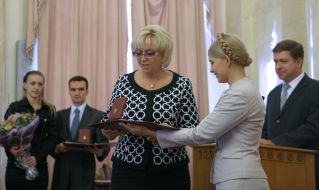 Yuliya Timoshenko and Alexsandra Kuzhel