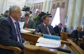 Anatoliy Berkuta, Vladimir Shandra, Viktor Poltavets and Yuriy Prodan