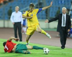 Andrey Yarmolenko and Sergey Omelyanchuk