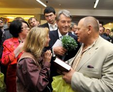 Viktor Yushchenko and Aleksandra Koval