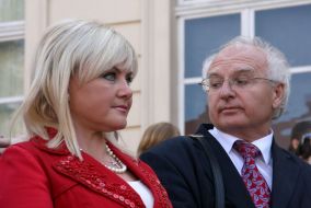 Ivan Vakarchuk and Oksana Bilozir