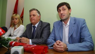 Petr Simonenko and Yevgeniy Tsarkov