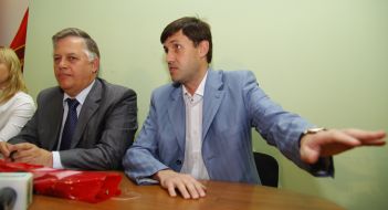 Petr Simonenko and Yevgeniy Tsarkov