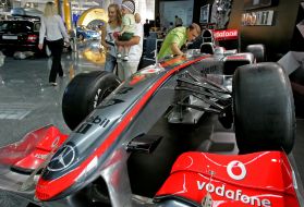 Merecedes racing car